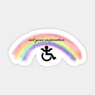 Not Your Inspiration Sticker